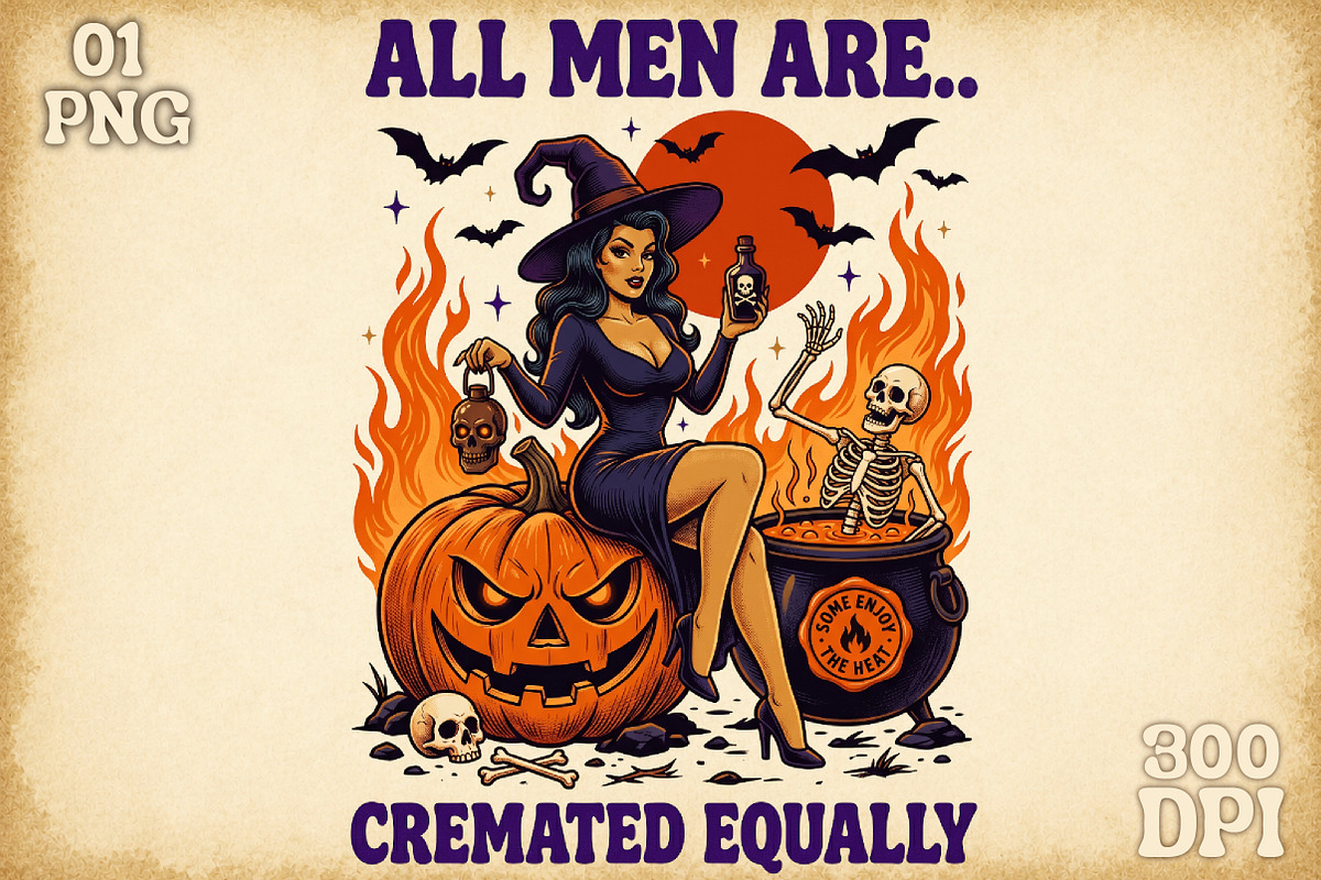 Creepy Halloween Sublimation Bundle, a Work Illustration by Sublimation Artist (Photo 3 of 20)