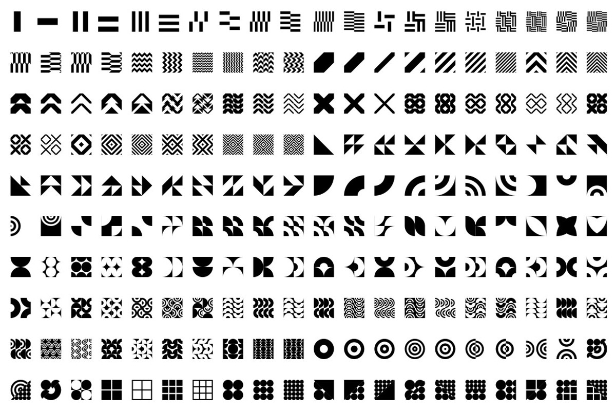 Playful Geometric Blocks, a Pattern Graphic by Pulpixel Design (Photo 8 of 9)
