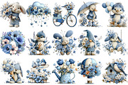 Whimsical Pastel Spring Clipart, an Illustration by OK Design (Thumbnail 3 of 6)