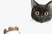 Watercolor Witchy Halloween Clipart, an Illustration by Pati Paints (Thumbnail 10 of 10)
