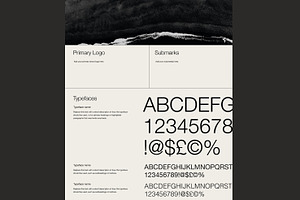 Iceland - Brand Board Template