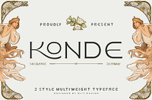 Konde Typeface