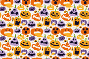 Halloween vector patterns, a Pattern Graphic by martynmarin (Thumbnail 2 of 3)