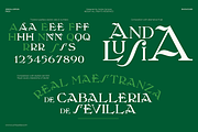 Andaluspain, a Serif Font by Cuchi, qué Tipo! Foundry (Thumbnail 3 of 11)