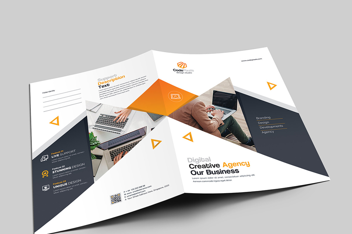 Presentation Folder, a Stationery Template by GenerousArt (Photo 4 of 8)