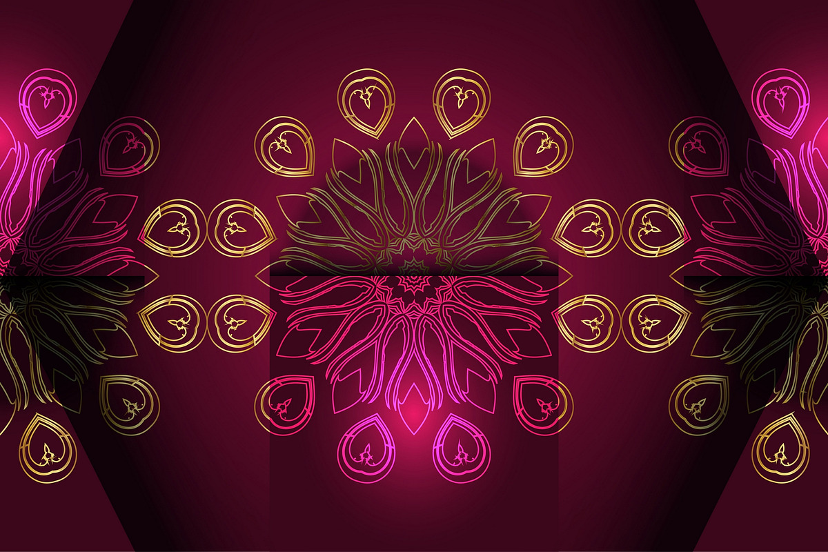 Mandala Luxury Ethnic Vector Bundle, a Background Graphic by NJ Himel (Photo 63 of 93)