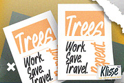 Klisse - Handmade Carefully Playful, a Font by Gassstype (Thumbnail 2 of 8)