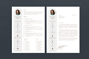 Minimalist Resume - Canva, a Resume Template by Atakana (Thumbnail 2 of 2)