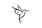 Hummingbird Line Art SVG Bundle, an Illustration by yasushie (Thumbnail 3 of 31)