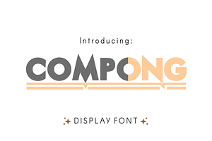 Compong Font - Logo Font Types