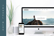 Nomadic - Travel Blog Theme, a WordPress Template by EasyBlog Themes (Thumbnail 2 of 4)