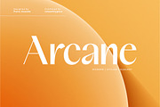 Arcane - 2 style font, a Sans Serif Font by InkwellTypeCo (Thumbnail 1 of 8)