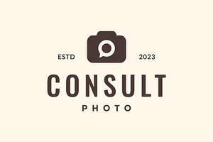 camera photography consulting logo, a Branding & Logo Template by devastd