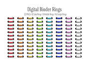 Realistic Digital Binder Rings, an Object Graphic by 3PointsCreative (Thumbnail 1 of 6)