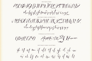 Boutique Paris - Modern Script