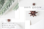 7x5 Christmas Card Mockup, P05, a Product Mockup by FOXIMIDesign (Thumbnail 6 of 6)