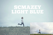 Schmazey Light Blue Photoshop Action preview 3