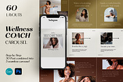SALE Wellness Carousel Instagram, a Social Media Template by Nurrehmet Studio (Thumbnail 1 of 5)