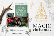 Magic Christmas collection, a Seasonal Illustration by Alisovna (Thumbnail 1 of 11)
