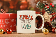 Merry And Bright is handwritten font, a Handwritten Font by Brown Cupple (Thumbnail 2 of 8)