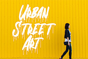 Dripping Drops - Graffiti Font, a Font by Prioritype Co (Thumbnail 6 of 8)