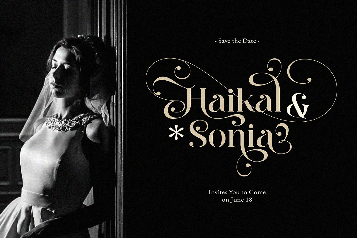Black Autumn || Decorative Serif, a Serif Font by BrandSemut (Photo 10 of 15)