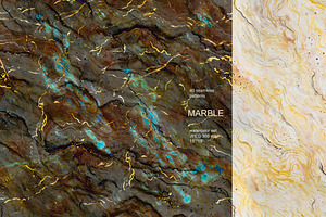 40 Marble Seamless Watercolor Pack