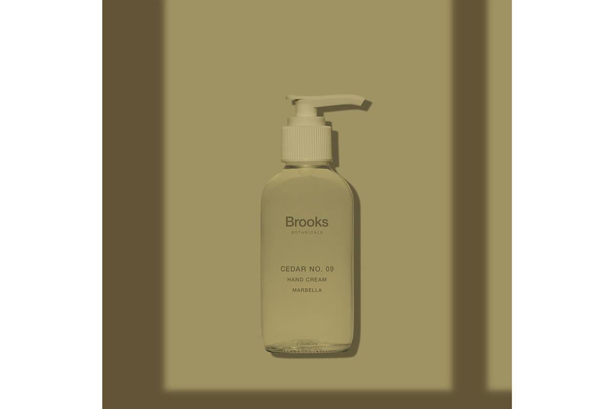 Glass Cosmetic Pump Bottle Mockup, a Pens & Pencil Mockup by Copal (Photo 14 of 17)