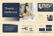 Thesis Defence Powerpoint, a Presentation Template by Pixslides (Thumbnail 2 of 5)