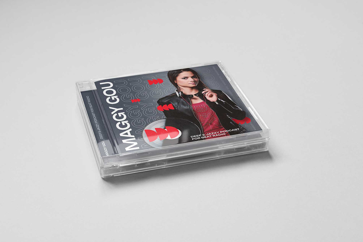 DJ Mixtape Podcast CD Cover Artwork, a Print Template by vinyljunkie (Photo 5 of 6)