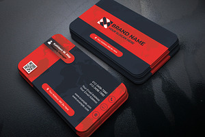 Modern Black Card Design, a Business Card Template by Mohammad Sarfaraz