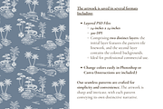 Swamp Toile de Jouy Pattern, a Pattern Graphic by Hughes Studio (Thumbnail 5 of 8)
