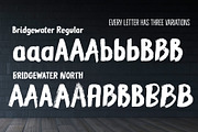 Bridgewater - 3 fonts, a Font by Leitmotif (Thumbnail 4 of 7)