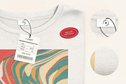Folded T-Shirt PSD Mockup, a Shirt Mockup by 34store (Thumbnail 3 of 5)