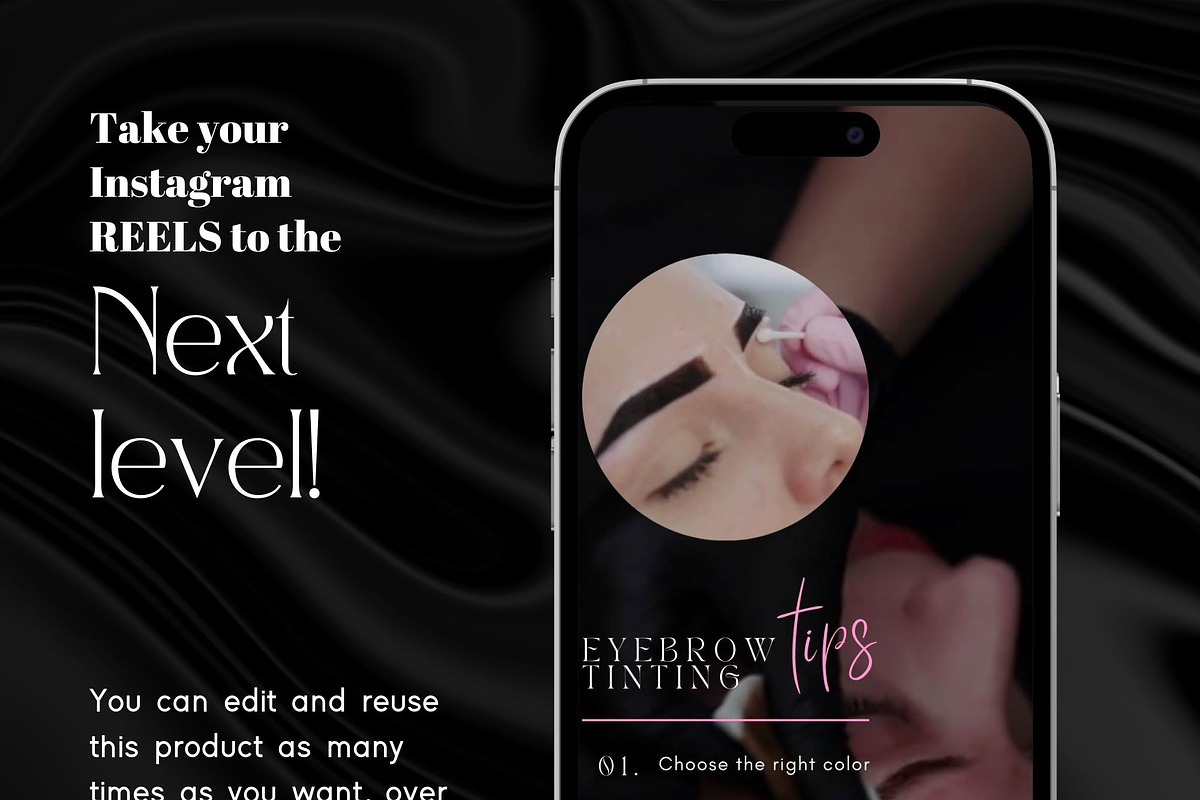 Brow Tech Instagram Video Reels, a Social Media Template by design4social (Photo 6 of 9)