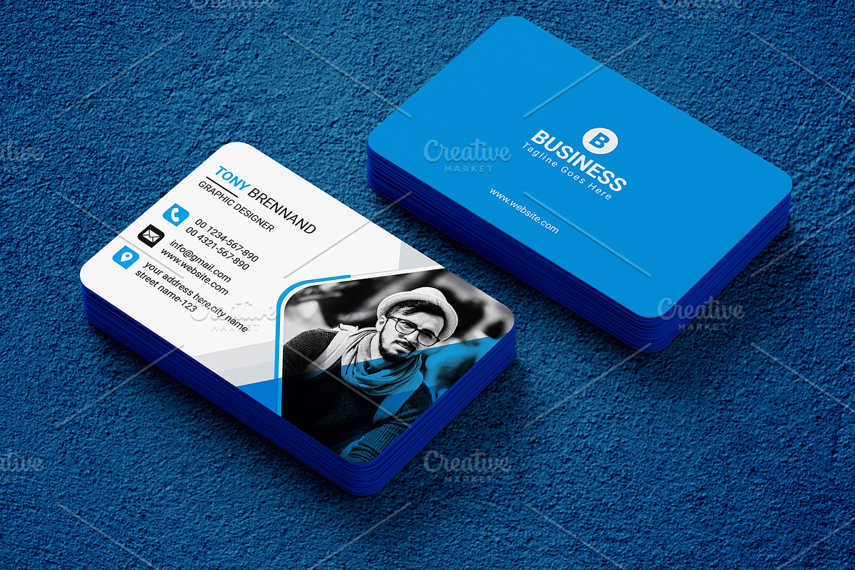 Business Card, a Business Card Template by creative-som (Photo 2 of 3)
