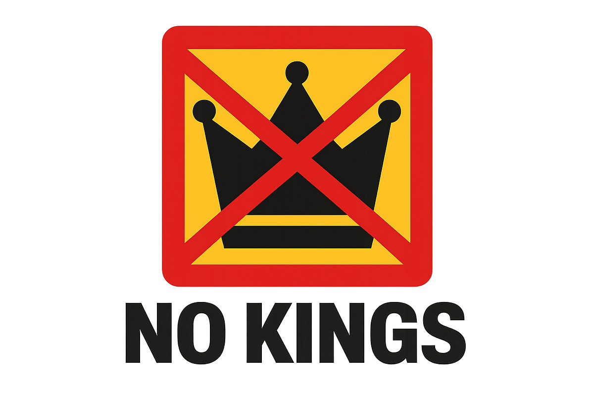 Anti monarchy protest symbol with cr, an Illustration by Dvoevnore photos