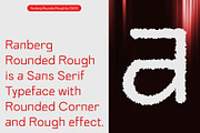 Ranberg Rounded Rough, a Sans Serif Font by Craft Supply Co. (Thumbnail 2 of 8)