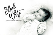 Black & White Lightroom Presets, an Action Add-On by Creative Shop (Thumbnail 1 of 3)