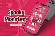 Hoodville - Horror Font, a Sans Serif Font by Pinisi ART (Thumbnail 7 of 10)