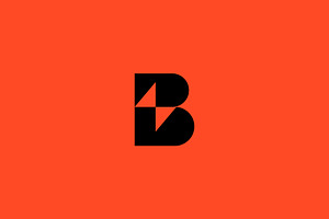 A letter B logo, a Templates & Theme by Himalia1