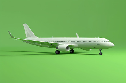 Realistic airplane is flying vector, a Background Photo by Pixeness