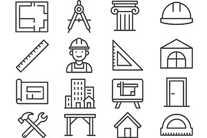 Vector illustration of construction, an Object Illustration by ZinetroN