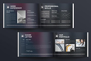 Resume Booklet Template Landscape, a Resume Template by TemplatesForest (Thumbnail 4 of 5)