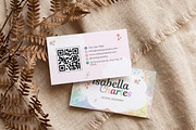 Cute Business Card Canva Template, a Business Card Template by Arslan (Thumbnail 1 of 7)