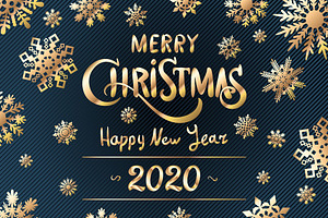 Merry Christmas Happy New Year 2020