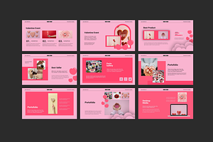 Love Valentine Google Slide Template