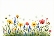 Summer Field Flower Lower Border, an Illustration by BIPLOB EXPERT (Thumbnail 6 of 14)