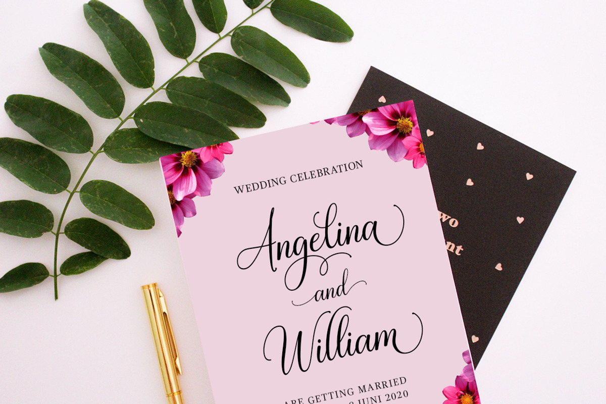 White Crystal, a Script Font by Mytha Studio (Photo 2 of 8)
