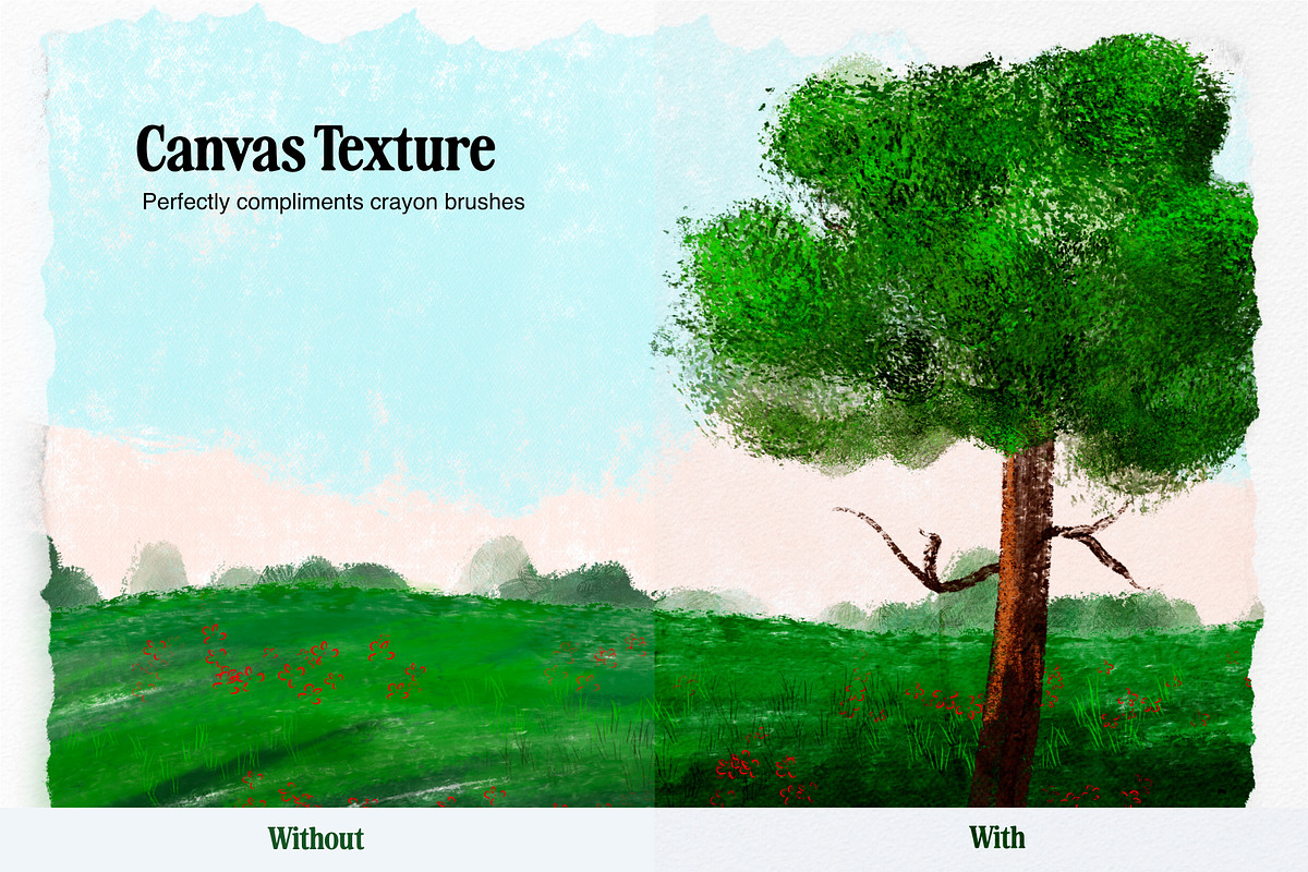 Crafty Crayon for Procreate, a Brush Add-On by Sofydoll Designs (Photo 6 of 7)